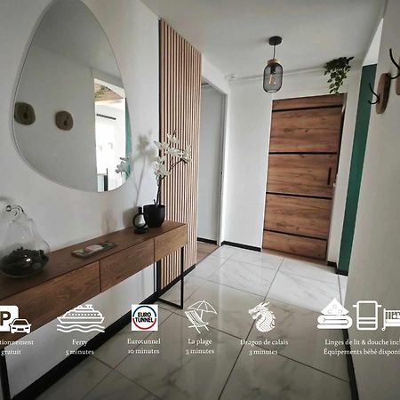 Calais Plage-Gare Appartement Elegant Tout Equipe Exterior foto